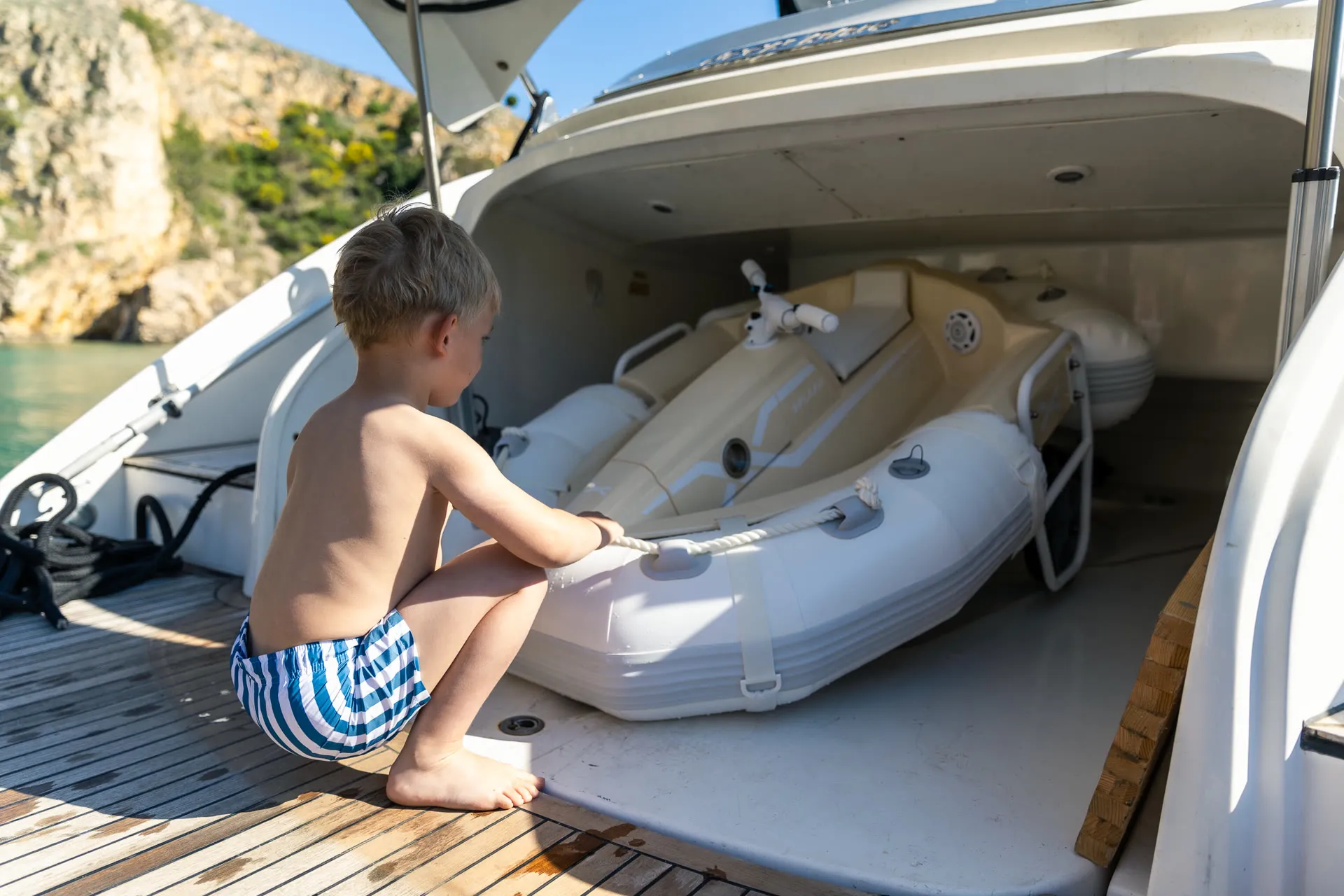 Their first boat